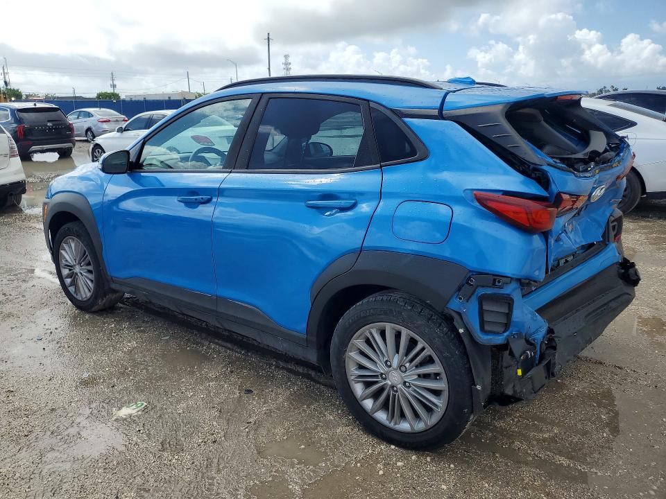 2018 Hyundai VIN KM8K2CAA4JU177152 COPART salvage auction — REAR END, Fl - Cert Of Title Slvg Rebuildable, sold $2,200 on 2026-07-22 (photo 2)