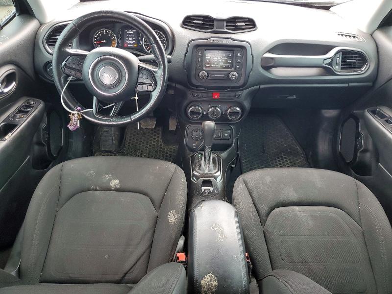 2017 Jeep Renegade VIN ZACCJBBB6HPG57377 COPART salvage auction — REAR END, Tx - Salvage Vehicle Title, sold $1,750 on 2026-07-02 (photo 8)