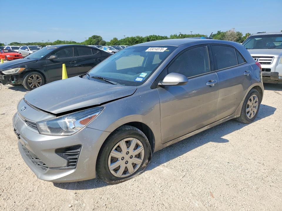 2021 Kia Rio VIN 3KPA25AD3ME382499 COPART salvage auction — FRONT END, Tx - Salvage Vehicle Title, sold $2,200 on 2026-07-09 (photo 1)