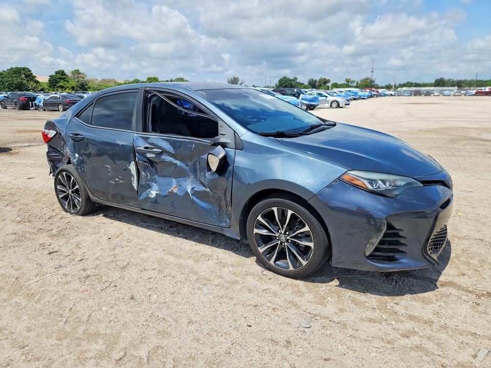 2018 Toyota Corolla VIN 5YFBURHE6JP821676 COPART salvage auction — SIDE, Mi - Certificate Of Title, sold $5,900 on 2026-07-07 (photo 4)