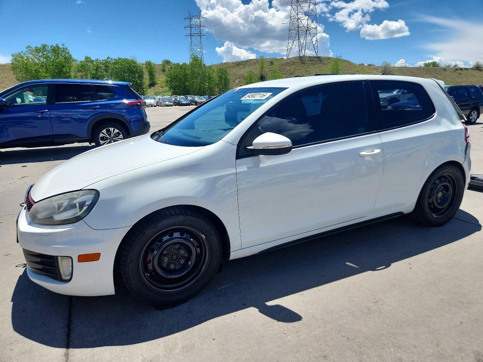 2010 Volkswagen Gti VIN WVWEV7AJ8AW405660 COPART salvage auction — REAR END, Co - Salvage Title, sold $1,050 on 2026-08-12 (photo 1)