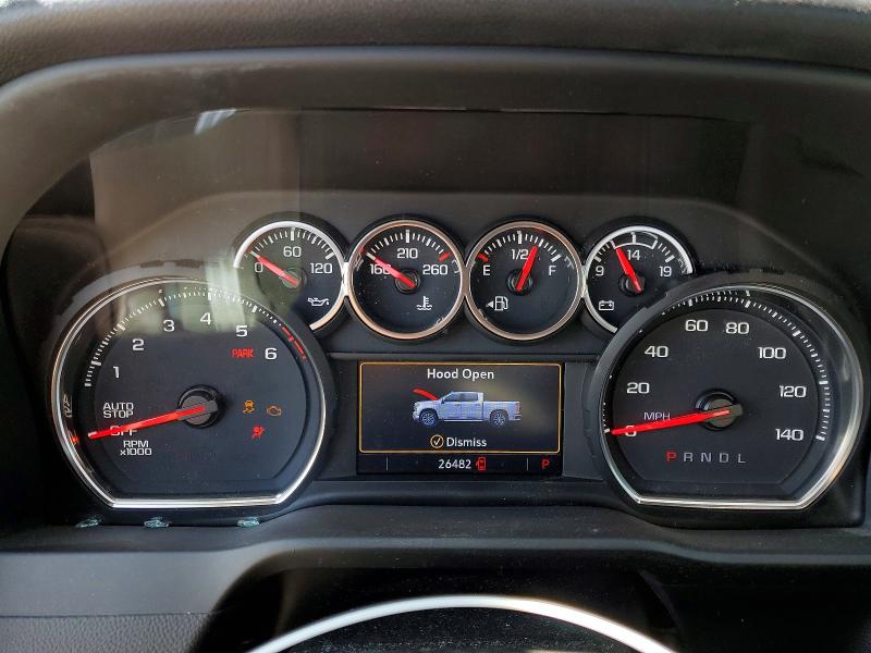2022 Chevrolet Silverado VIN 1GCPWDED7NZ104066 COPART salvage auction — SIDE, Ca - Salvage Certificate, sold $9,400 on 2026-07-09 (photo 9)