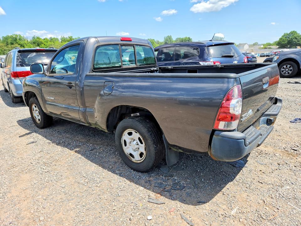 2010 Toyota Tacoma VIN 5TENX4CN6AZ747314 COPART salvage auction — MECHANICAL, Nj - Certificate Of Title, sold $1,500 on 2026-07-17 (photo 2)
