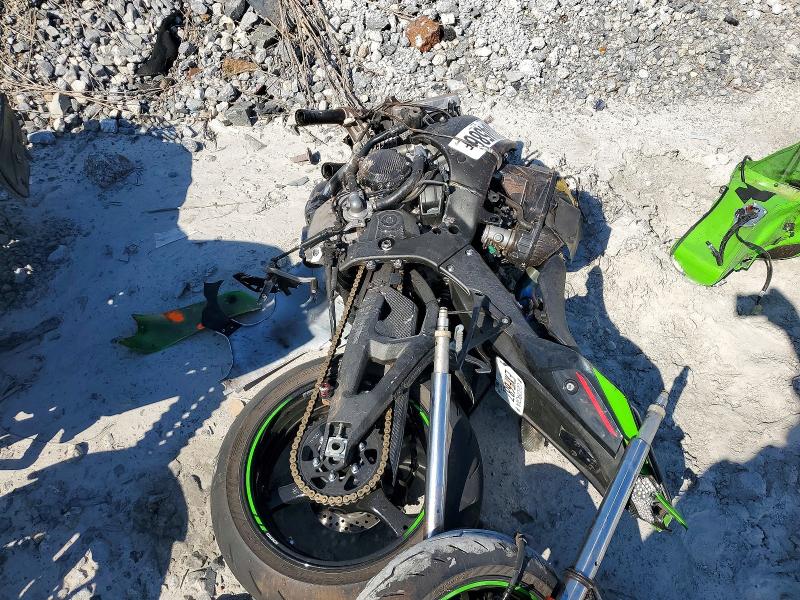 2021 Kawasaki Zx VIN JKBZXVL10MA000736 COPART salvage auction — FRONT END, Ga - Cert Of Title-Salvage, sold $60 on 2026-07-30 (photo 6)