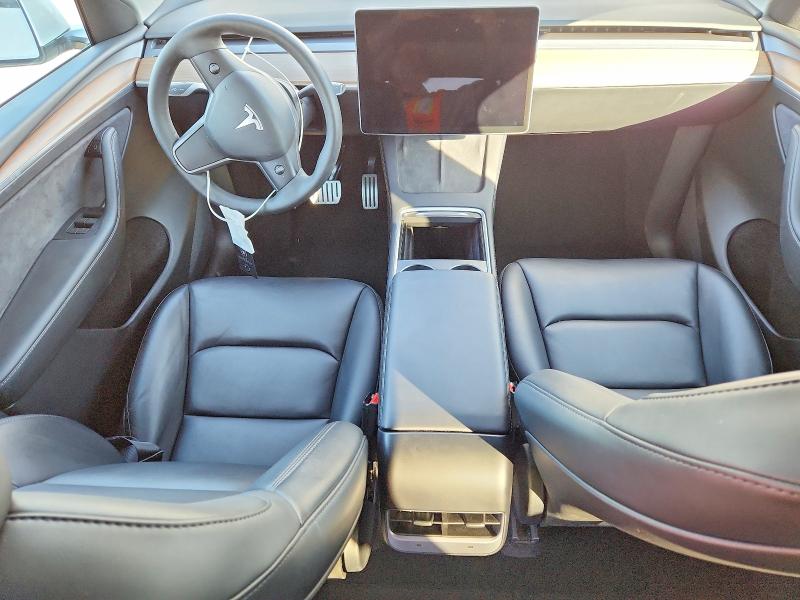 2024 Tesla Model y VIN 7SAYGDEF1RF181551 COPART salvage auction — FRONT END, Ca - Salvage Certificate, sold $13,100 on 2026-07-13 (photo 8)