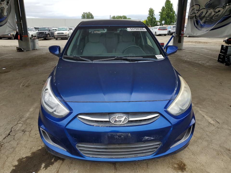 2015 Hyundai Accent VIN KMHCT4AE7FU884568 COPART salvage auction — SIDE, Ca - Dis/Dlr/Exp Only Clean Title, sold $1,000 on 2026-07-02 (photo 5)