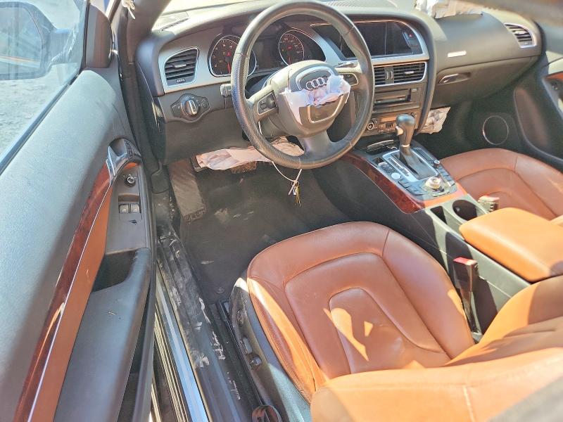 2012 Audi VIN WAULFAFR3CA037076 COPART salvage auction — FRONT END, IA - CERT OF TITLE-SALVAGE TITLE, sold $700 on 2026-07-14 (photo 8)