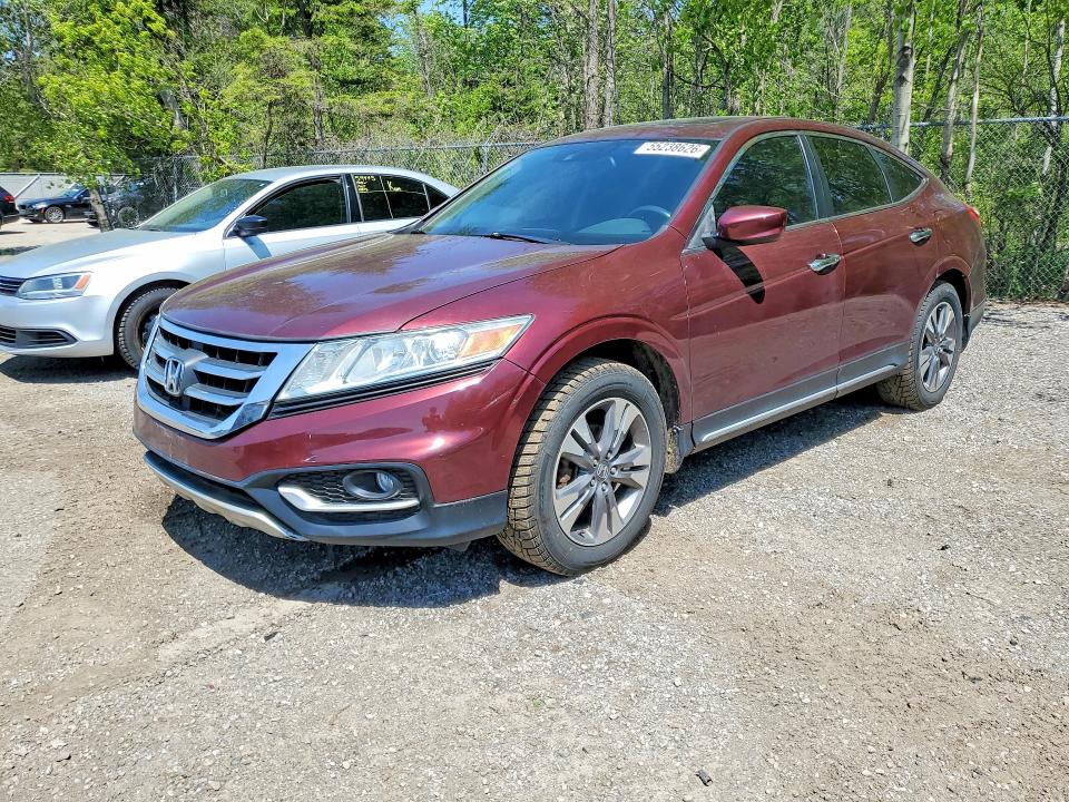 2014 Honda Crosstour VIN 5J6TF2H5XEL800487 COPART salvage auction — SIDE, On - Permit No Brand - Unfit, sold $4,000 on 2026-07-09 (photo 1)
