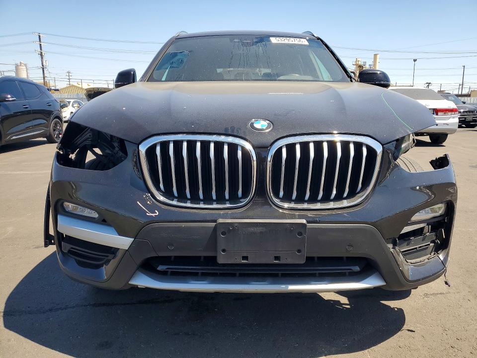 2019 BMW X3 VIN 5UXTR7C54KLR50090 COPART salvage auction — FRONT END, Ca - Salvage Certificate, sold $6,000 on 2026-07-13 (photo 5)