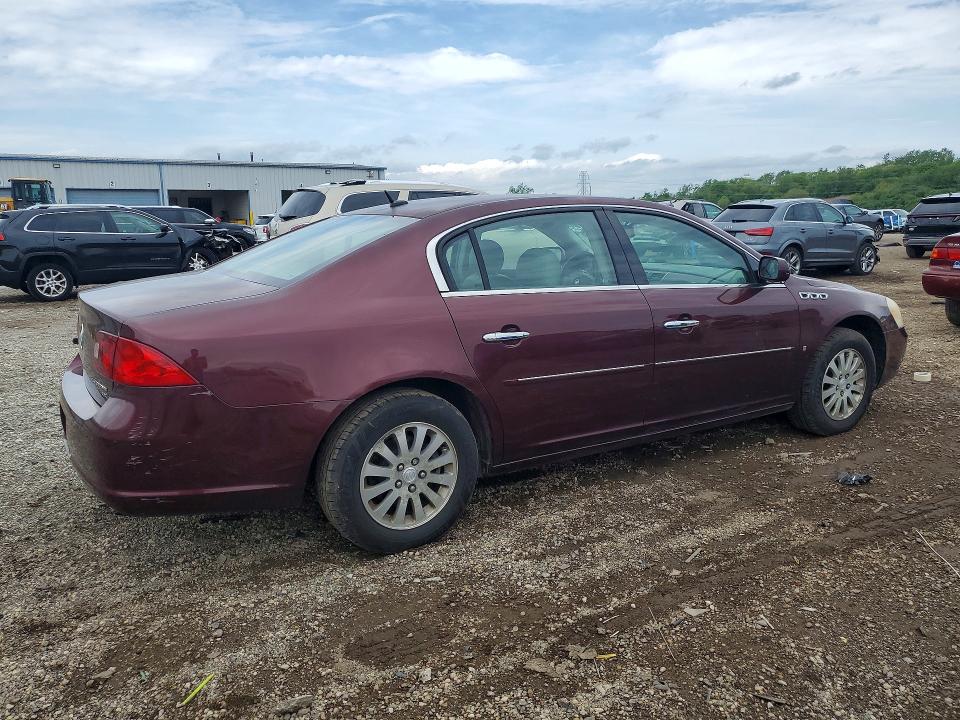 2007 Buick Lucerne VIN 1G4HP57227U187517 COPART salvage auction — REAR END, Il - Salvage Certificate, sold $925 on 2026-07-24 (photo 3)