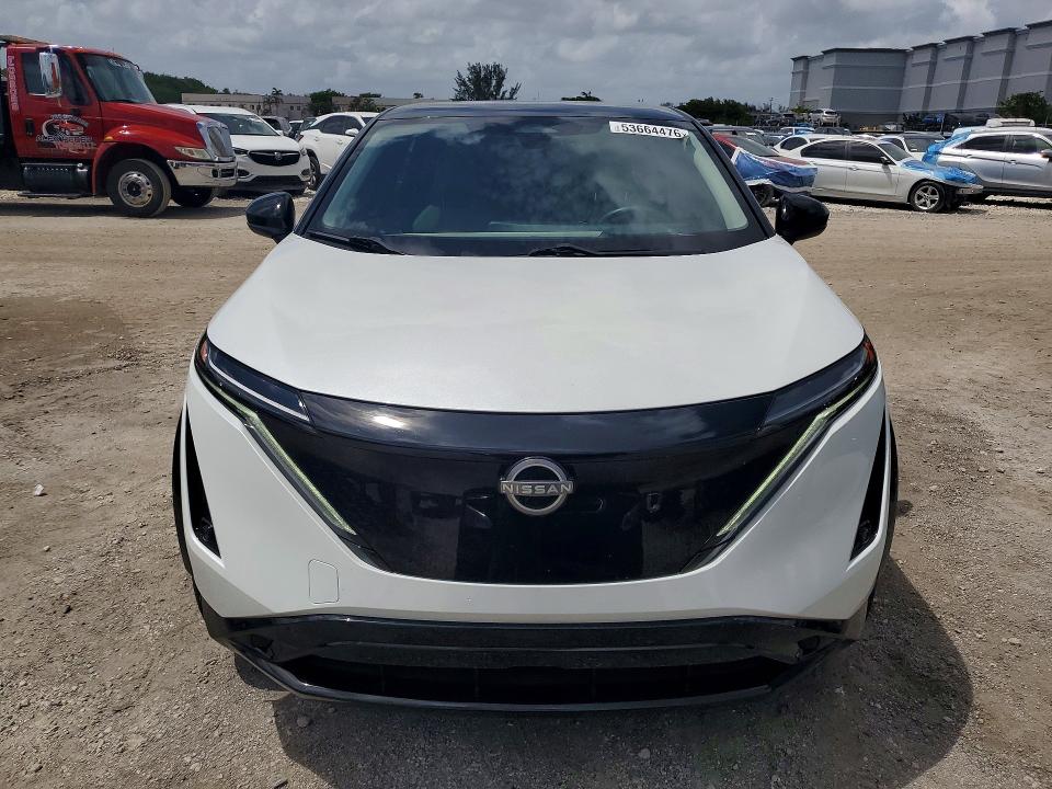 2024 Nissan Ariya VIN JN1CF0BB6RM733060 COPART salvage auction — UNDERCARRIAGE, Fl - Cert Of Title Slvg Rebuildable, sold $10,700 on 2026-07-17 (photo 5)