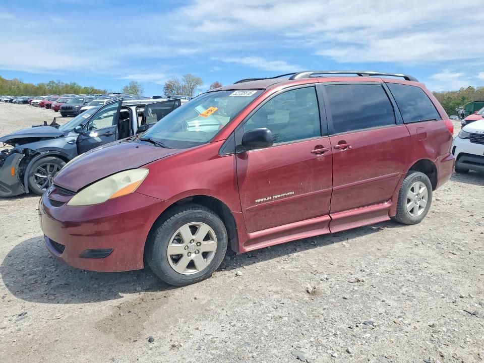 2006 Toyota Sienna VIN 5TDZA23C46S497324 COPART salvage auction — MINOR DENT/SCRATCHES, Ma - Certificate Of Title, sold $2,800 on 2026-07-07 (photo 1)