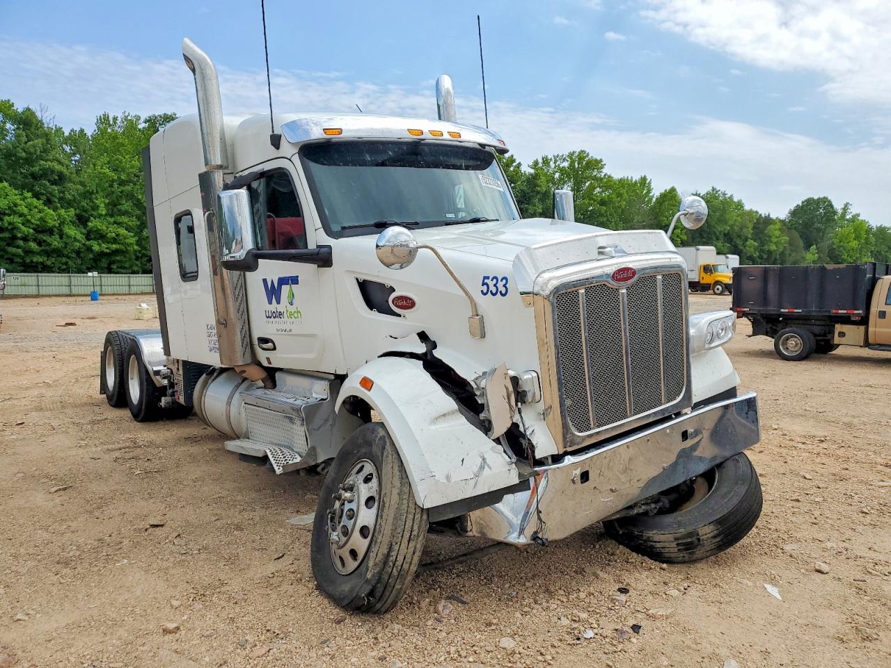 2023 Peterbilt 567 VIN 1XPCD49X9PD838070 COPART salvage auction — Front End, NC - SALVAGE CERTIFICATE OF TITLE, sold $27,000 on 2026-07-09 (photo 1)