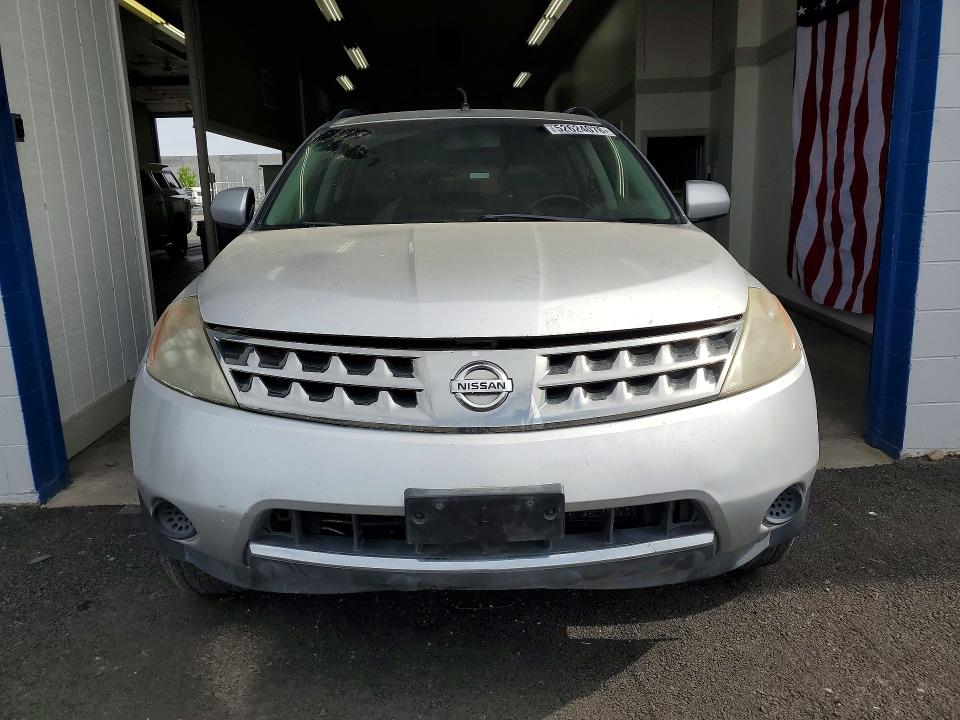 2007 Nissan Murano VIN JN8AZ08W07W615579 COPART salvage auction — REAR END, Wa - Bill Of Sale, sold $325 on 2026-07-06 (photo 5)