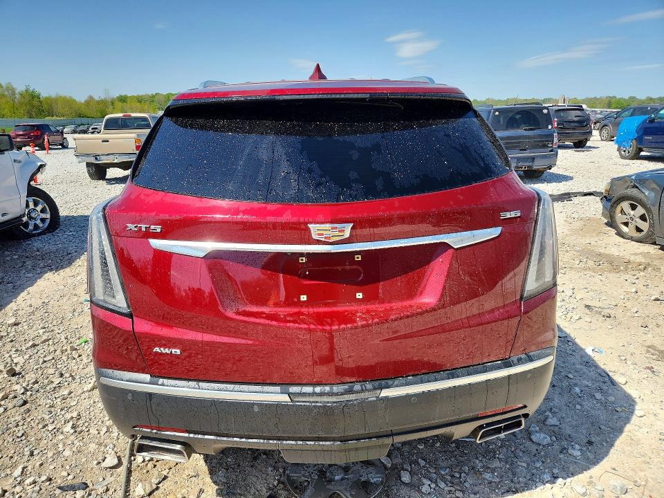 2018 Cadillac Xt5 VIN 1GYKNDRS0JZ137405 COPART salvage auction — UNDERCARRIAGE, Mi - Certificate Of Title, sold $3,050 on 2026-07-02 (photo 6)