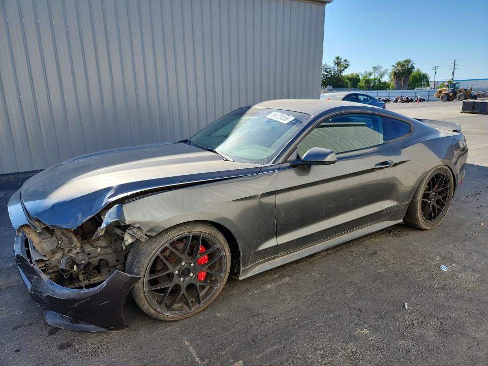 2015 Ford Mustang VIN 1FA6P8TH0F5319373 COPART salvage auction — FRONT END, Ca - Salvage Certificate, sold $2,950 on 2026-07-02 (photo 1)