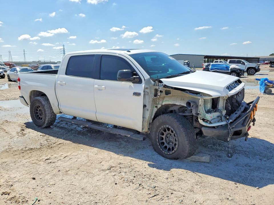 2014 Toyota Tundra VIN 5TFAW5F14EX330075 COPART salvage auction — FRONT END, Tx - Salvage Vehicle Title, sold $12,900 on 2026-07-03 (photo 4)