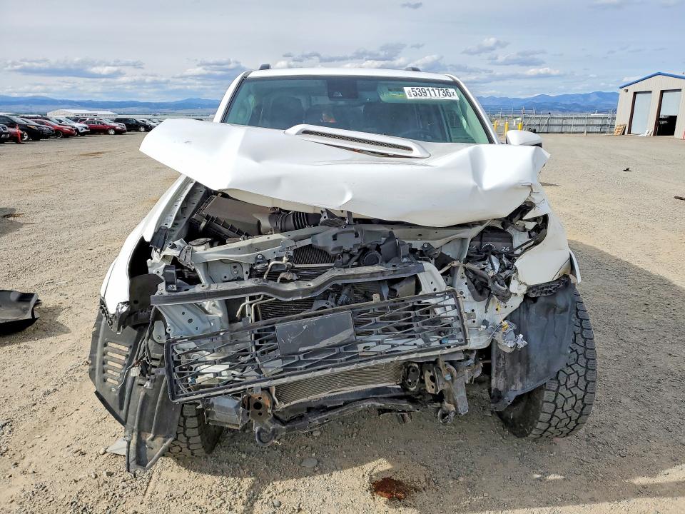 2021 Toyota 4runner VIN JTEPU5JR8M5849892 COPART salvage auction — FRONT END, Mt - Salvage Certificate Of A Vehic, sold $8,700 on 2026-07-14 (photo 5)