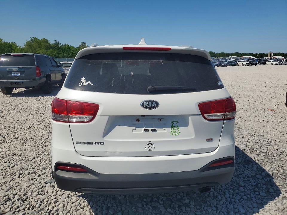 2016 Kia Sorento VIN 5XYPGDA36GG062176 COPART salvage auction — FRONT END, Mi - Certificate Of Title, sold $1,200 on 2026-07-02 (photo 6)