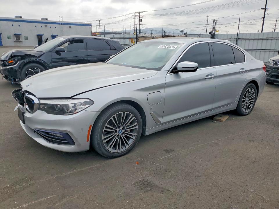2018 BMW VIN WBAJB1C50JB083721 COPART salvage auction — FRONT END, Ca - Salvage Certificate, sold $5,600 on 2026-07-06 (photo 1)
