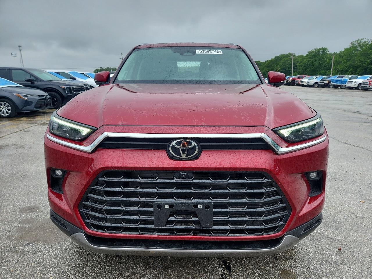 2026 Toyota Highlander VIN 5TDAAAB5XTS120969 COPART salvage auction — Hail, Sc - Salvage Title, sold $32,750 on 2026-07-08 (photo 5)
