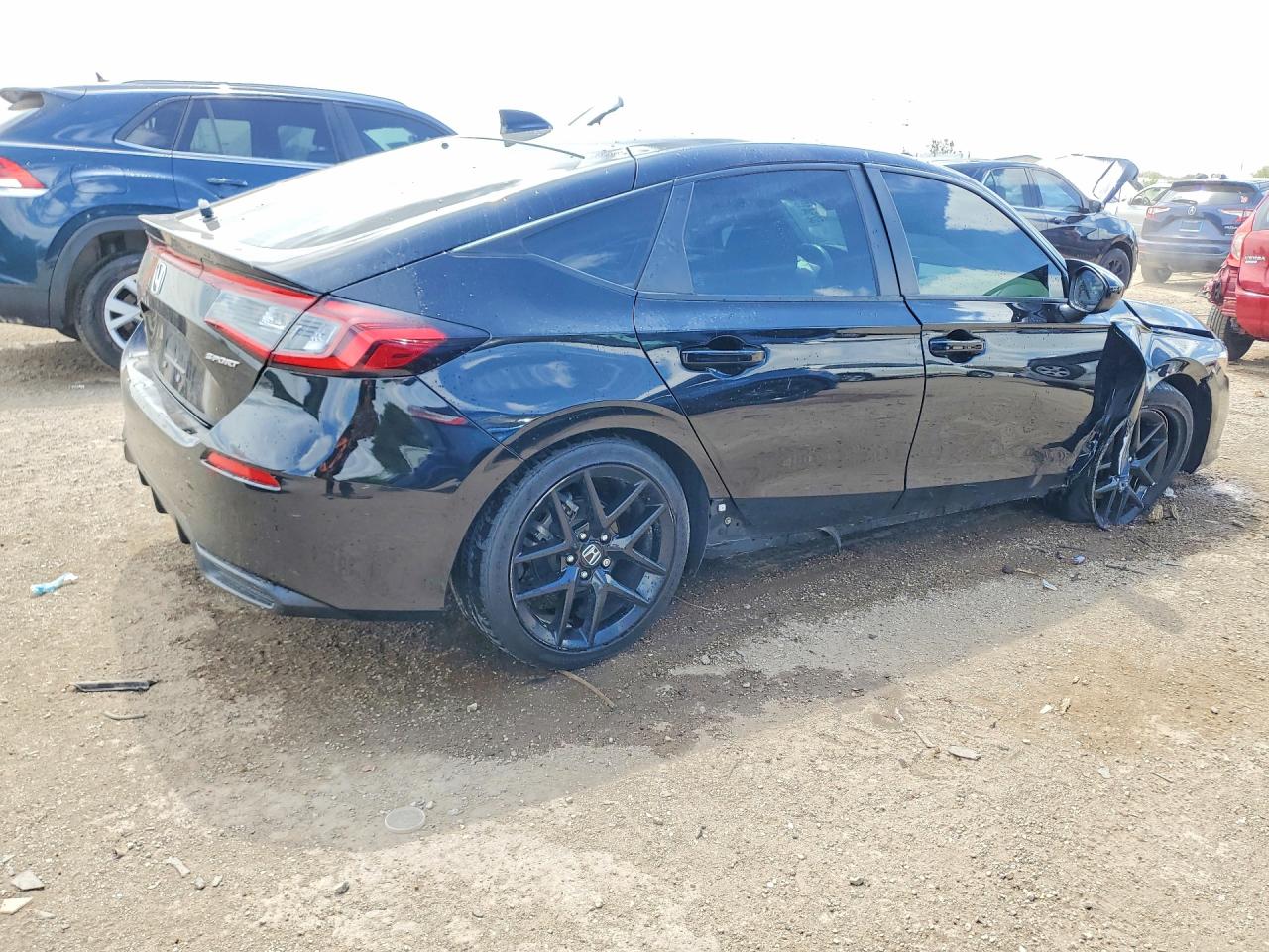 2024 Honda Civic VIN 19XFL2H8XRE034667 COPART salvage auction — Side, IL - SALVAGE CERTIFICATE, sold $7,700 on 2026-07-07 (photo 3)