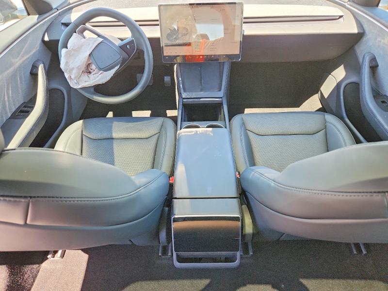 2025 Tesla Model 3 VIN 5YJ3E1EA9SF016532 COPART salvage auction — FRONT END, Ca - Salvage Certificate, sold $9,400 on 2026-07-20 (photo 8)