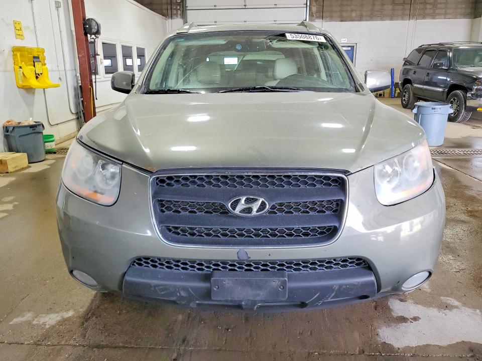 2008 Hyundai Santa fe VIN 5NMSH73E88H195925 COPART salvage auction — REAR END, Mn - Cert Of Title-Prior Salvage, sold $525 on 2026-07-09 (photo 5)