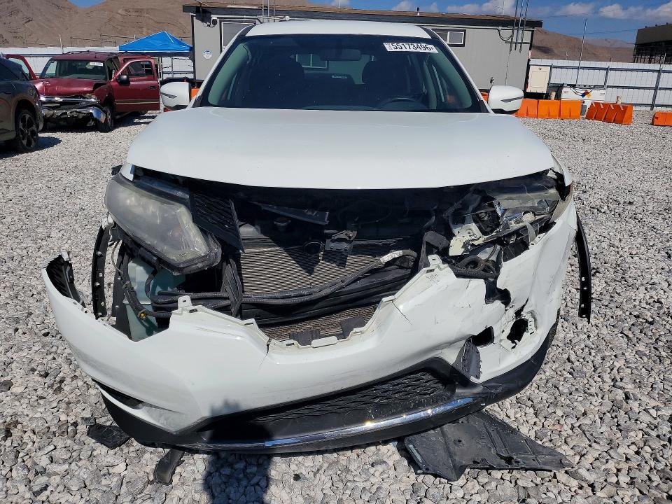 2015 Nissan Rogue sport VIN KNMAT2MT8FP590069 COPART salvage auction — FRONT END, Nv - Salvage Title, sold $950 on 2026-07-29 (photo 5)