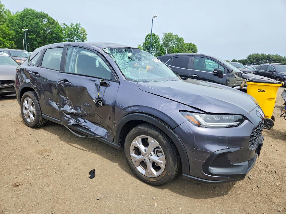 2023 Honda VIN 3CZRZ2H36PM746106 COPART salvage auction — ROLLOVER, MA - CERT OF TITLE-SALVAGE, sold $4,050 on 2026-07-02 (photo 4)