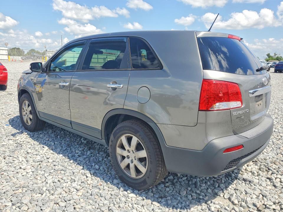 2011 Kia Sorento VIN 5XYKT3A12BG183259 COPART salvage auction — FRONT END, Fl - Cert Of Title Slvg Rebuildable, sold $400 on 2026-07-28 (photo 2)