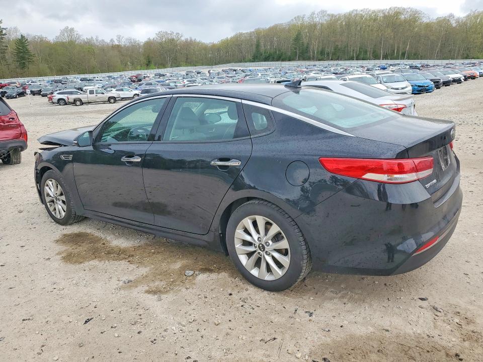 2017 Kia Optima VIN 5XXGU4L37HG153159 COPART salvage auction — FRONT END, Ma - Cert Of Title-Salvage, sold $975 on 2026-07-08 (photo 2)