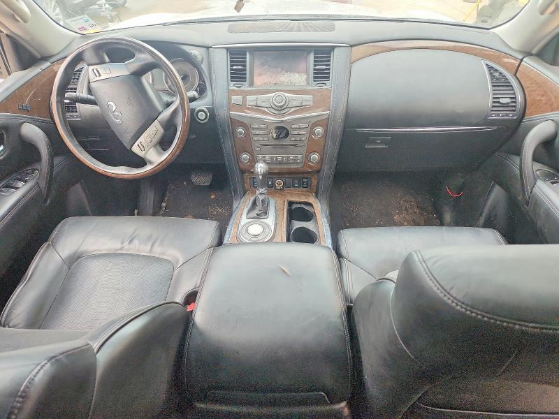 2017 Infiniti Qx80 VIN JN8AZ2NF2H9646980 COPART salvage auction — FRONT END, La - Cert Of Title-Salvage, sold $2,000 on 2026-07-29 (photo 8)