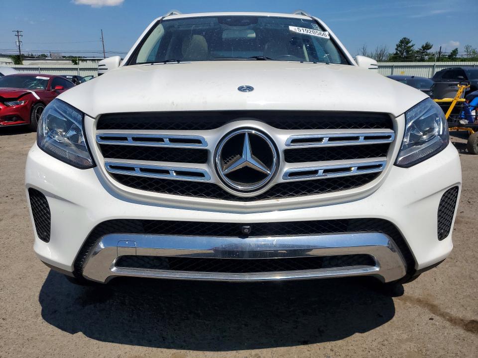 2017 Mercedes-benz Gls-klasse VIN 4JGDF6EE8HA957968 COPART salvage auction — MECHANICAL, Pa - Cert Of Title (P), sold $7,600 on 2026-07-27 (photo 5)
