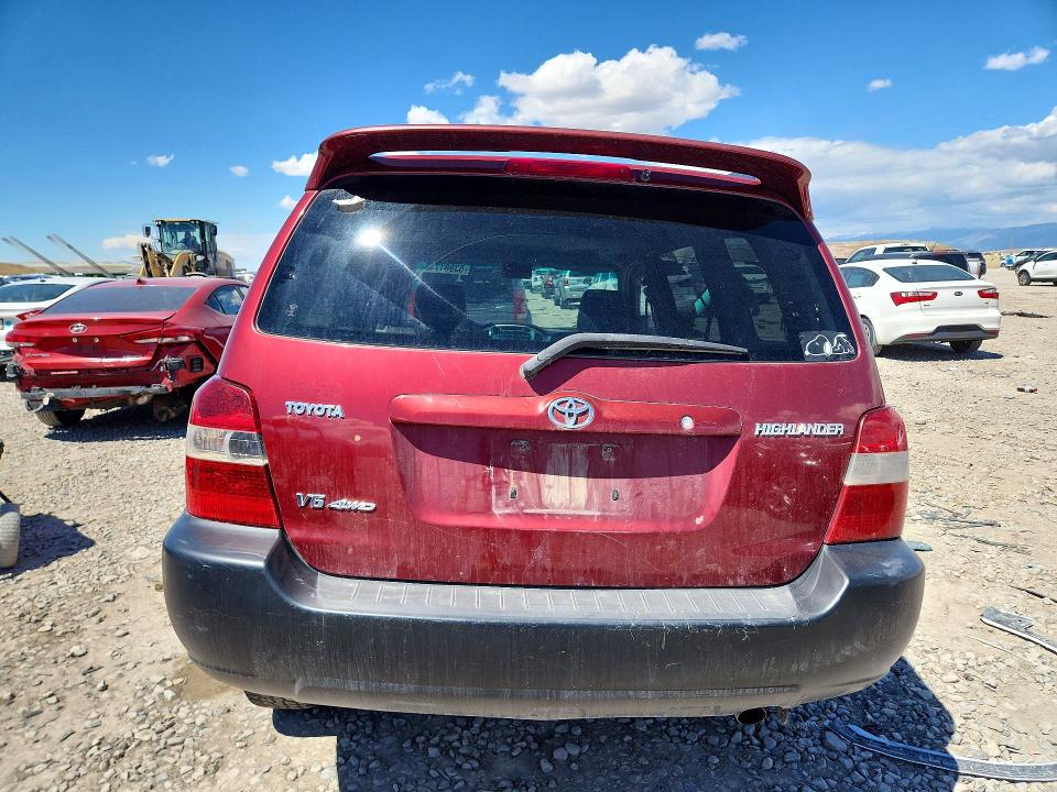 2007 Toyota VIN JTEHP21A970192512 COPART salvage auction — FRONT END, Ut - Salvage Certificate, sold $425 on 2026-07-02 (photo 6)