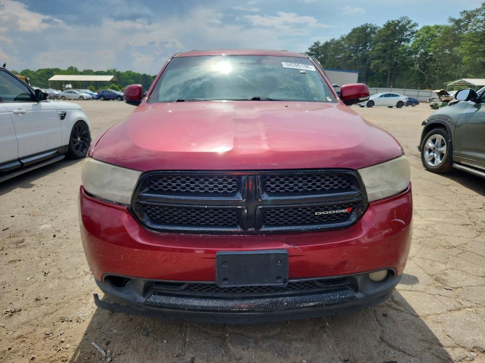 2013 Dodge Durango VIN 1C4RDJDG8DC674183 COPART salvage auction — REAR END, IN - CERTIFICATE OF TITLE, sold $1,150 on 2026-07-02 (photo 5)