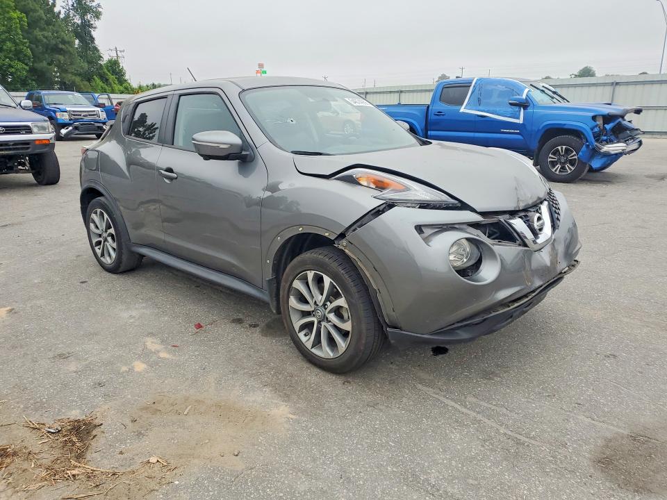 2016 Nissan Juke VIN JN8AF5MV5GT654625 COPART salvage auction — FRONT END, Nc - Salvage Certificate Of Title, sold $1,300 on 2026-07-16 (photo 4)