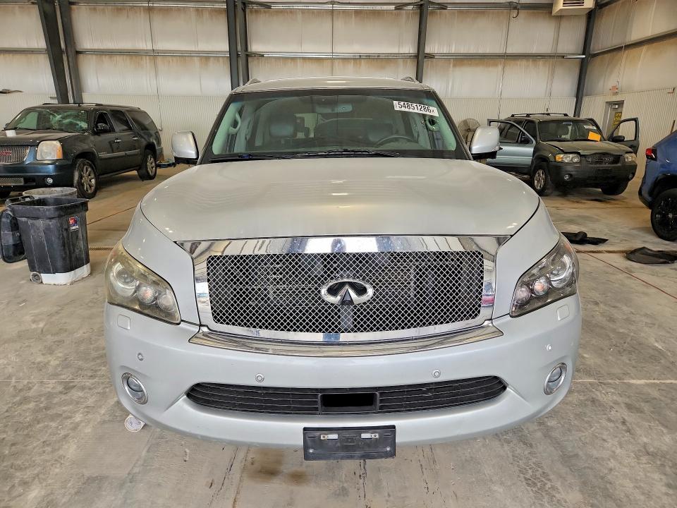 2014 Infiniti Qx80 VIN JN8AZ2NCXE9351143 COPART salvage auction — REAR END, Ne - Cert Of Title-Salvage, sold $2,350 on 2026-07-07 (photo 5)