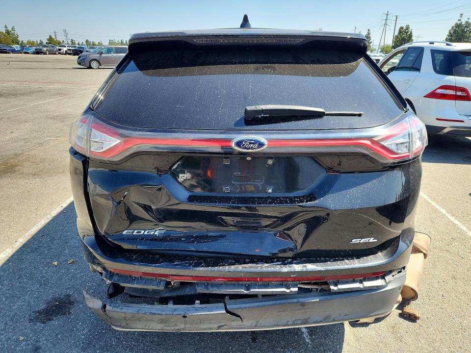 2015 Ford Edge VIN 2FMTK3J80FBB06271 COPART salvage auction — ALL OVER, Ca - Salvage Certificate, sold $925 on 2026-07-02 (photo 6)