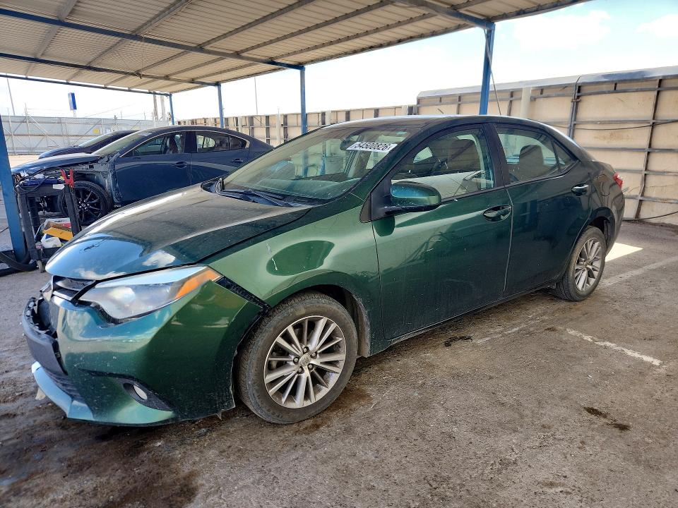 2014 Toyota Corolla VIN 5YFBURHE8EP162618 COPART salvage auction — FRONT END, Nm - Cert Of Title-Salvage, sold $300 on 2026-07-24 (photo 1)