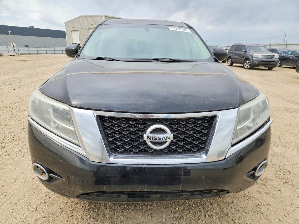 2013 Nissan Pathfinder VIN 5N1AR2MM1DC656954 COPART salvage auction — FRONT END, Ab - Bos - Active, sold $2,050 on 2026-07-09 (photo 5)