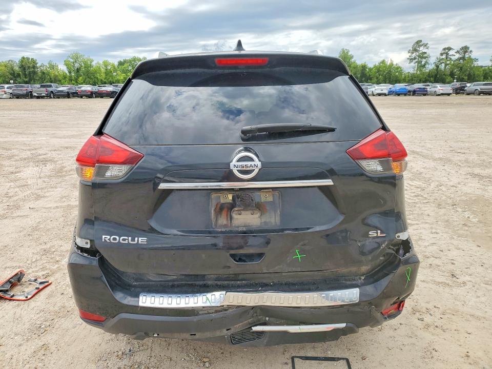 2018 Nissan Rogue VIN JN8AT2MT2JW461506 COPART salvage auction — FRONT END, Tx - Salvage Vehicle Title, sold $1,850 on 2026-07-07 (photo 6)
