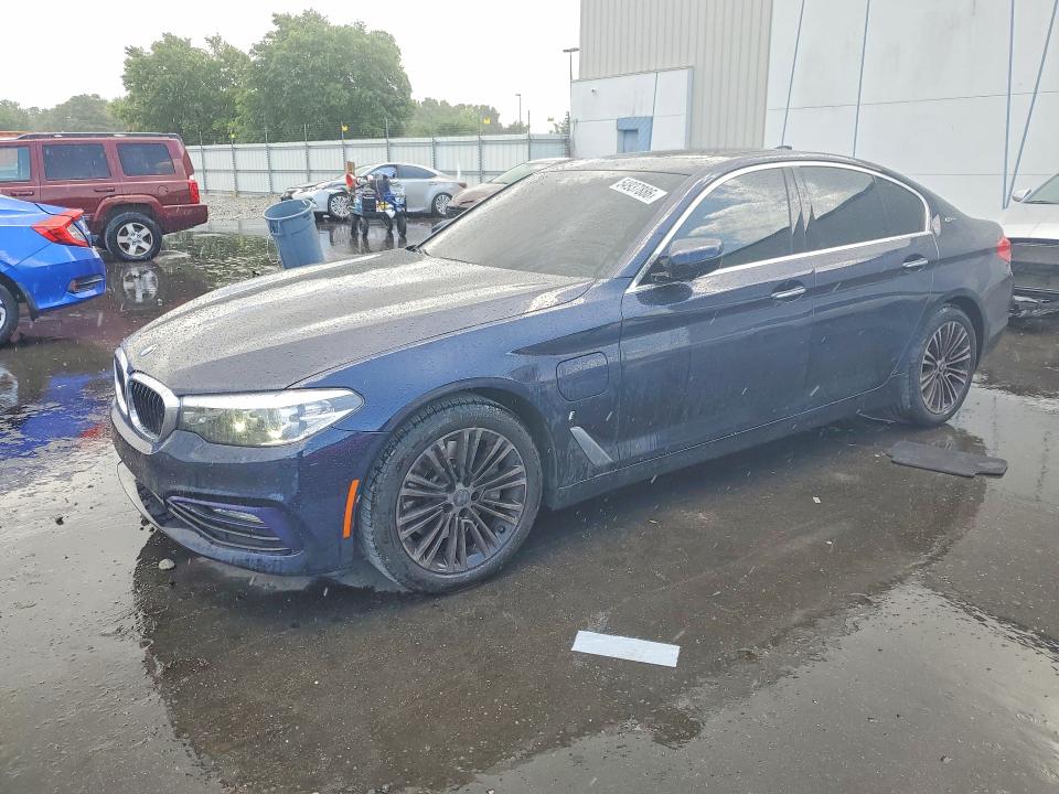2018 BMW 5er VIN WBAJB1C5XJB084780 COPART salvage auction — FRONT END, Fl - Cert Of Title Slvg Rebuildable, sold $7,200 on 2026-07-27 (photo 1)