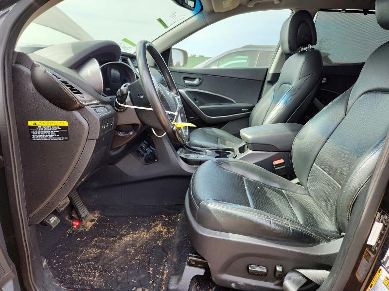 2016 Hyundai Santa fe VIN 5XYZWDLA5GG309629 COPART salvage auction — FRONT END, Il - Salvage Certificate, sold $1,500 on 2026-07-28 (photo 7)