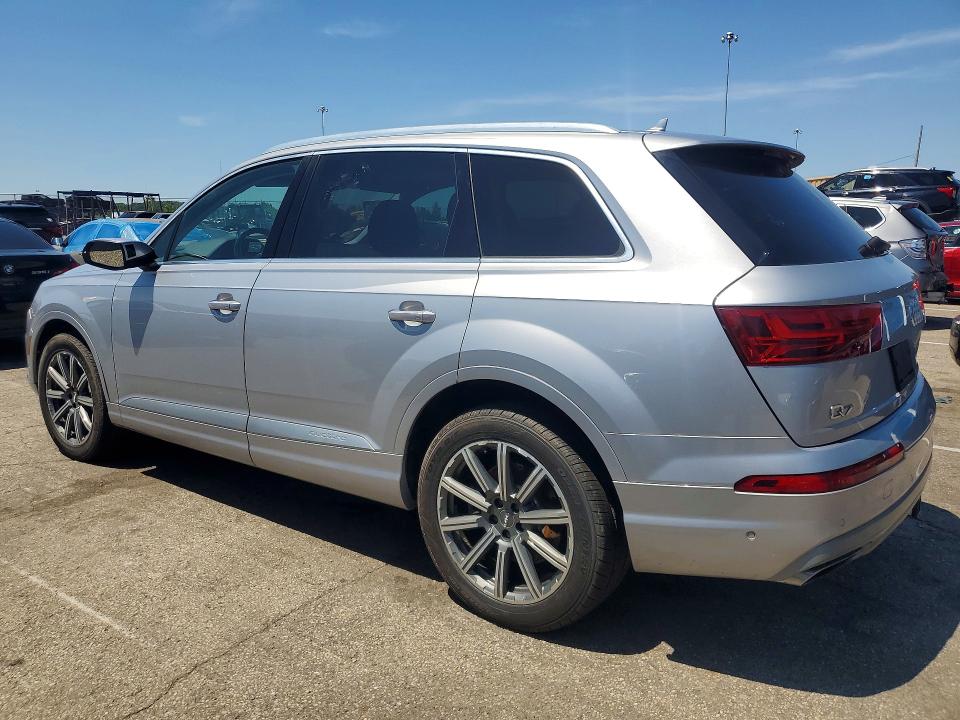 2019 Audi Q7 VIN WA1LAAF7XKD001053 COPART salvage auction — MINOR DENT/SCRATCHES, Oh - Cert Of Title-Repossession (P), sold $7,200 on 2026-07-29 (photo 2)