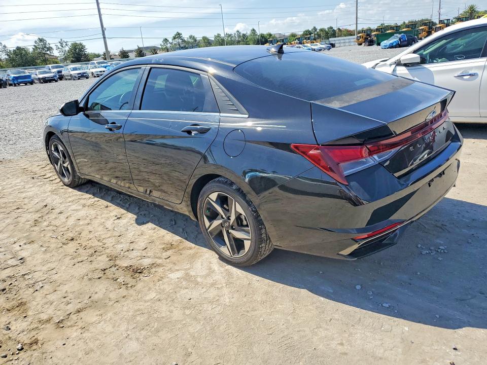 2022 Hyundai Elantra VIN KMHLN4AG5NU246491 COPART salvage auction — REAR END, Fl - Cert Of Title Slvg Rebuildable, sold $6,200 on 2026-07-10 (photo 2)