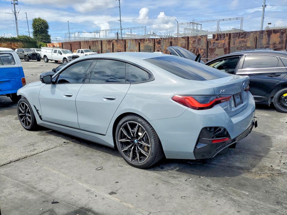 2025 BMW I4 VIN WBY43HD04SFV98187 COPART salvage auction — FRONT END, Id - Salvage Certificate Of Title, sold $23,800 on 2026-07-10 (photo 2)