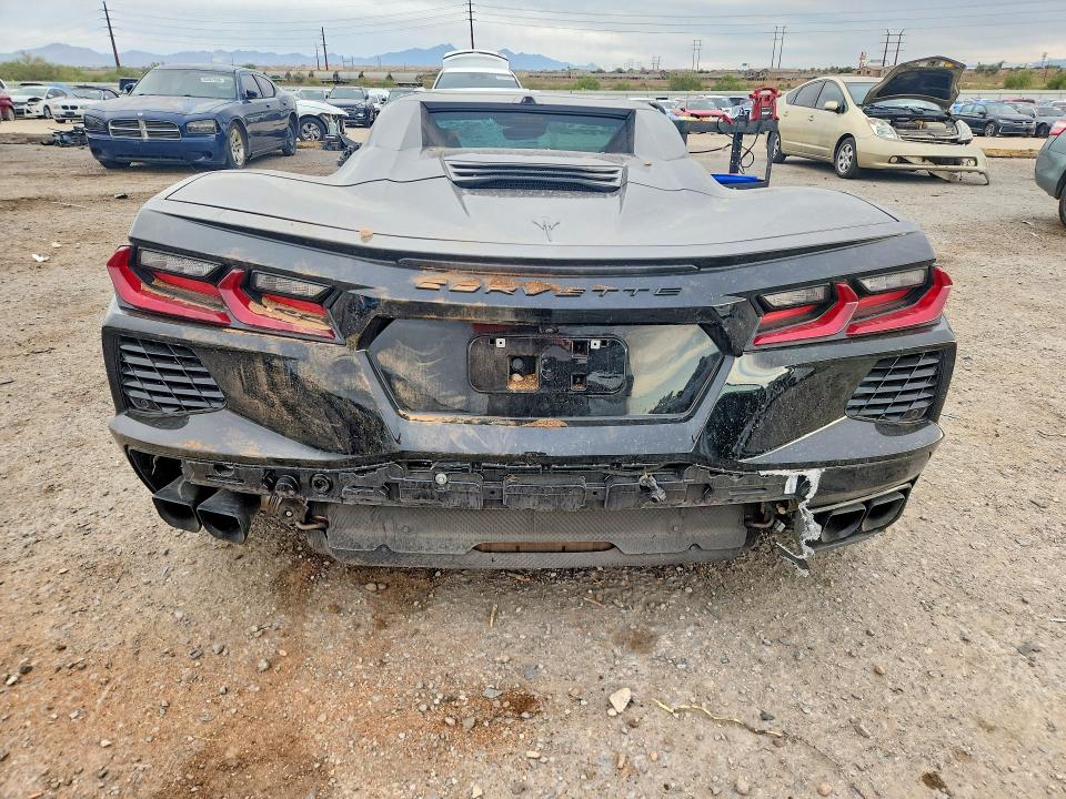 2024 Chevrolet Corvette stingray VIN 1G1YC3D40R5126778 COPART salvage auction — ALL OVER, AZ - CERT OF TITLE - SALVAGE, sold $18,600 on 2026-07-31 (photo 6)