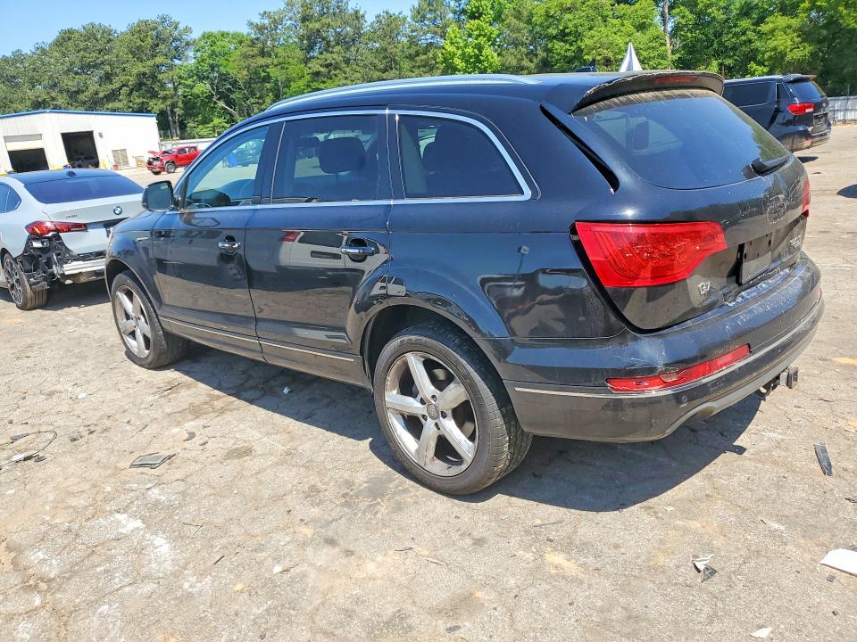 2015 Audi Q7 VIN WA1LGAFE1FD029889 COPART salvage auction — REAR END, GA - CERT OF TITLE-SALVAGE, sold $2,250 on 2026-07-31 (photo 2)