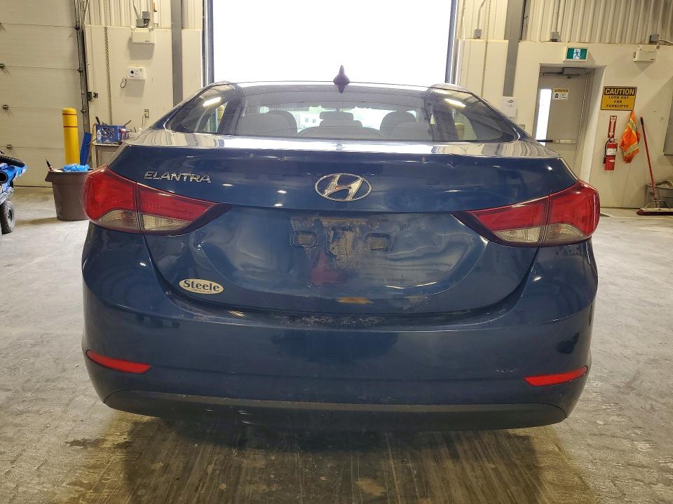 2015 Hyundai Elantra VIN 5NPDH4AE8FH618531 COPART salvage auction — MECHANICAL, Ns - Cert Of Registration, sold $725 on 2026-07-09 (photo 6)
